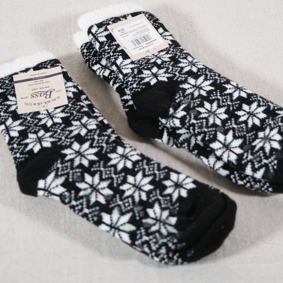 Bundle of 2 NWT Bass Woman One Size Cozy Slipper Sock - Picture 3 of 10